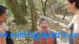 old slave spitting and ashtray by german brats