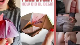 College work at a friend's house and a naughty game. The start of blowjobs.