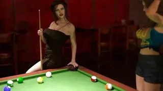 Nursing Back To Pleasure: Playing Pool With Two Sexy Girls Ep 74 part 2