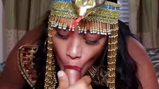 Busty Oriental Queen Maxine X Gets Her Wet Pussy Worshiped!