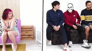 HOT BLIND DATE: Mei tries 3 cocks and will have to choose 1