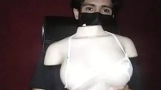 my little silicone torso has a cute lovable lingerie that makes me want to make love to her.