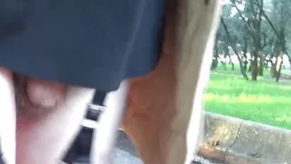 dildo sounding outdoors 25