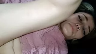 A girl with tattoos likes it in the ass