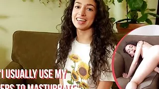 Ersties - Hot Babe Masturbates With a Vibrator