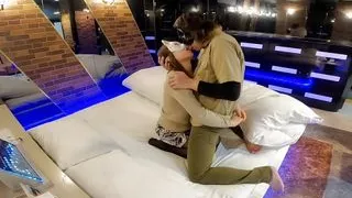 A perverted married woman who lies to her husband that she is working late and has thick sex with an adulterer.