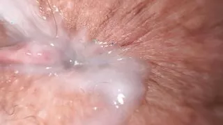 Close up fuck with creamy roommate, the hottest asshole