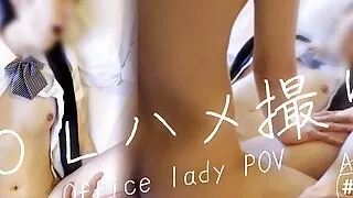 OL POV Let's show this video to your stepdad please don't take pictures Clerk has sex before going