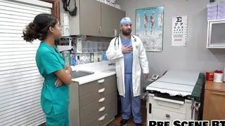 Nurses Get Naked & Examine Each Other While Doctor Tampa Watches! "Which Nurse Goes 1st?" From Doctor-TampaCom