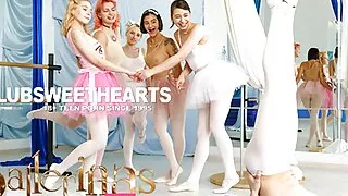 Ballerinas pussy stretch at ClubSweethearts
