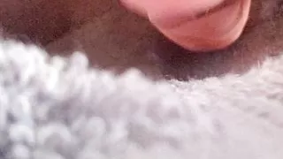 Tight pussy fucked by dildo