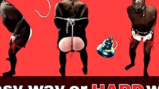 Slave Humbler Femdom Real Couple FLR BDSM Bondage Ass Hook Training Restraints Submissive Milf Stepmom