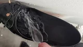 Piss in my flats then wear them