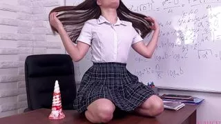 Monster Dildo Rips My Pussy