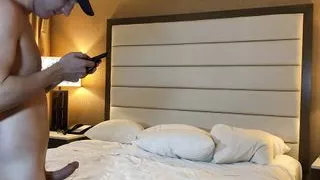 Hot Trans Woman with Big Ass Sucks Huge Cock