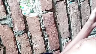 Indian horny boy giving handjob in stairs while step mom, horny village boy public handjob compilation