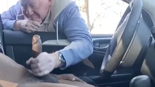 Cruising Old Man Mesmerized By BBC