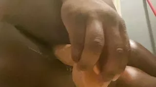 Fucking my creamy boy pussy until I cum