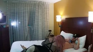 Hot Goth Trans Girl Sucks Cock