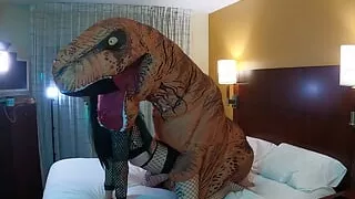 dinosaur fucks goth transsexual 