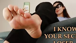 Evil Boss Using Your Foot Fetish Against You