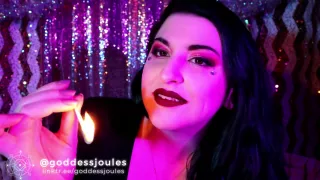 Match Lighting Asmr & Nail Tapping & Whispering