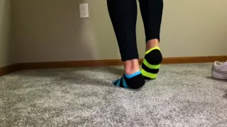 Sock Teasing In Your Face