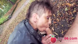 Ugly & Old - Milf, Almost Granny Public Fuck Rubina