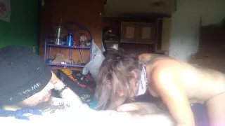 sweets sucks boyfriend  and a cigarette