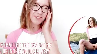 Ersties - Cute Babe Fingers Herself Outdoors