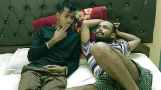 Desi Hot Girl Threesome Sex!! Hot Classmate Sex