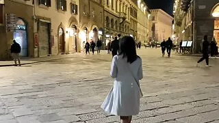 Fucked a stranger met in the evening in the city