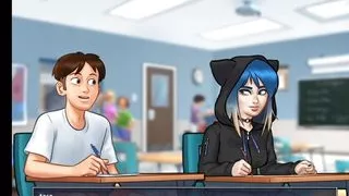 Summertime Saga Part 3 - Step Sis Bending Over Her Huge Ass