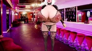 Juggsy Female Masker Z Cup Stripper #3