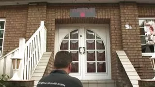 Ganbang in the Prive with a German slut #1