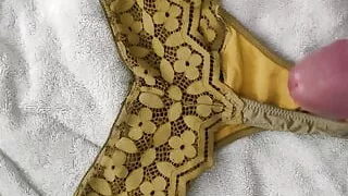Handjob and Cumshot panties