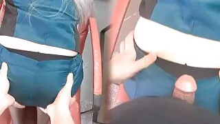 Gundam Miorine cosplayer get fucked, SEX TOY Japanese Anime Cosplay part.7