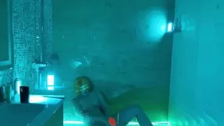 Backstage with sexy milf in the bathroom in cosplay (Part 2)