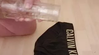 quick cum on my underwear