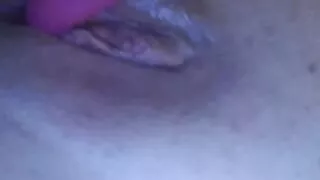 Vibrator inside pussy