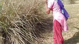 Husband had wild sex with his wife in the forest by making her a mare.