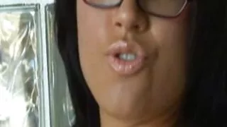 Jerking Off her Man With Strength