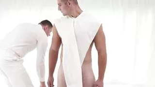 MasonicBoys sexy DILF holyman breeds hot jock apprentice