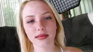 blowjob  amateur babe deepthroating pov cock while talking dirty