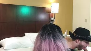 Crossdresser, Niedlicher Sex, Kleid, Emosex, Handarbeit, Tätowiert