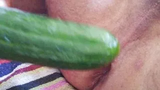 Trying to reach full maximum of insertion With two cucumbers