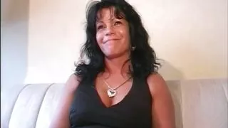 Amazing milf from Berlin shoots her first porn masturbating in front of the camera