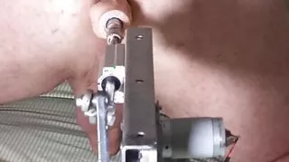 Homemade sex machine