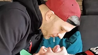 Spit, slap and throatfuck training