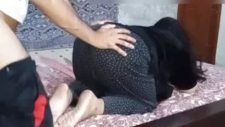 Stepmom and stepson home alone homemade desi sex
